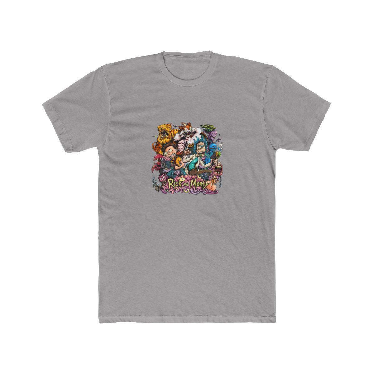 Vintage Cartoons Rick And Morty classic T Shirt - alternate angle 5, merchandise