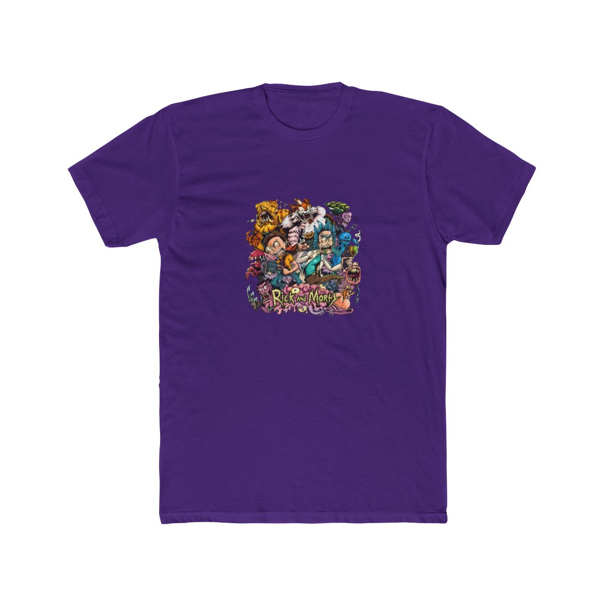 Vintage Cartoons Rick And Morty classic T Shirt - alternate angle 2, merchandise