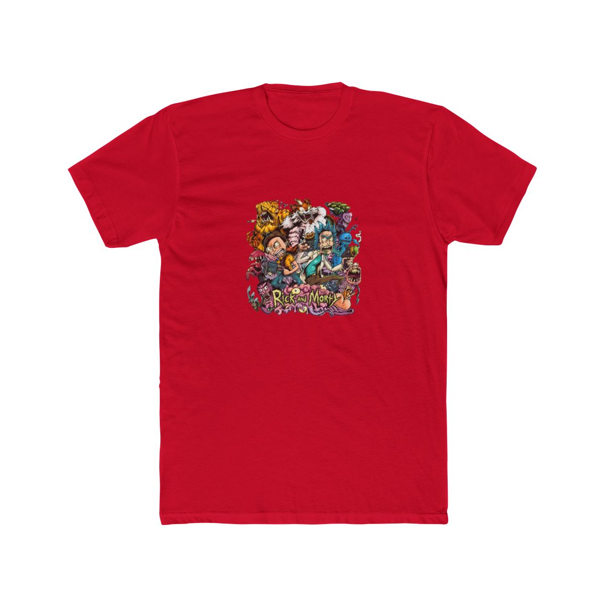 Vintage Cartoons Rick And Morty classic T Shirt - alternate angle 4, merchandise