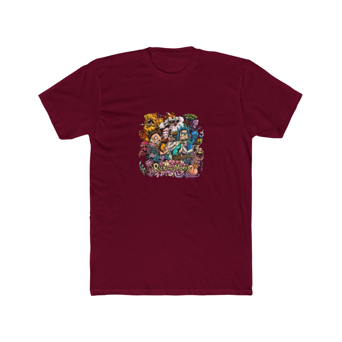 Vintage Cartoons Rick And Morty classic T Shirt - alternate angle 3, merchandise