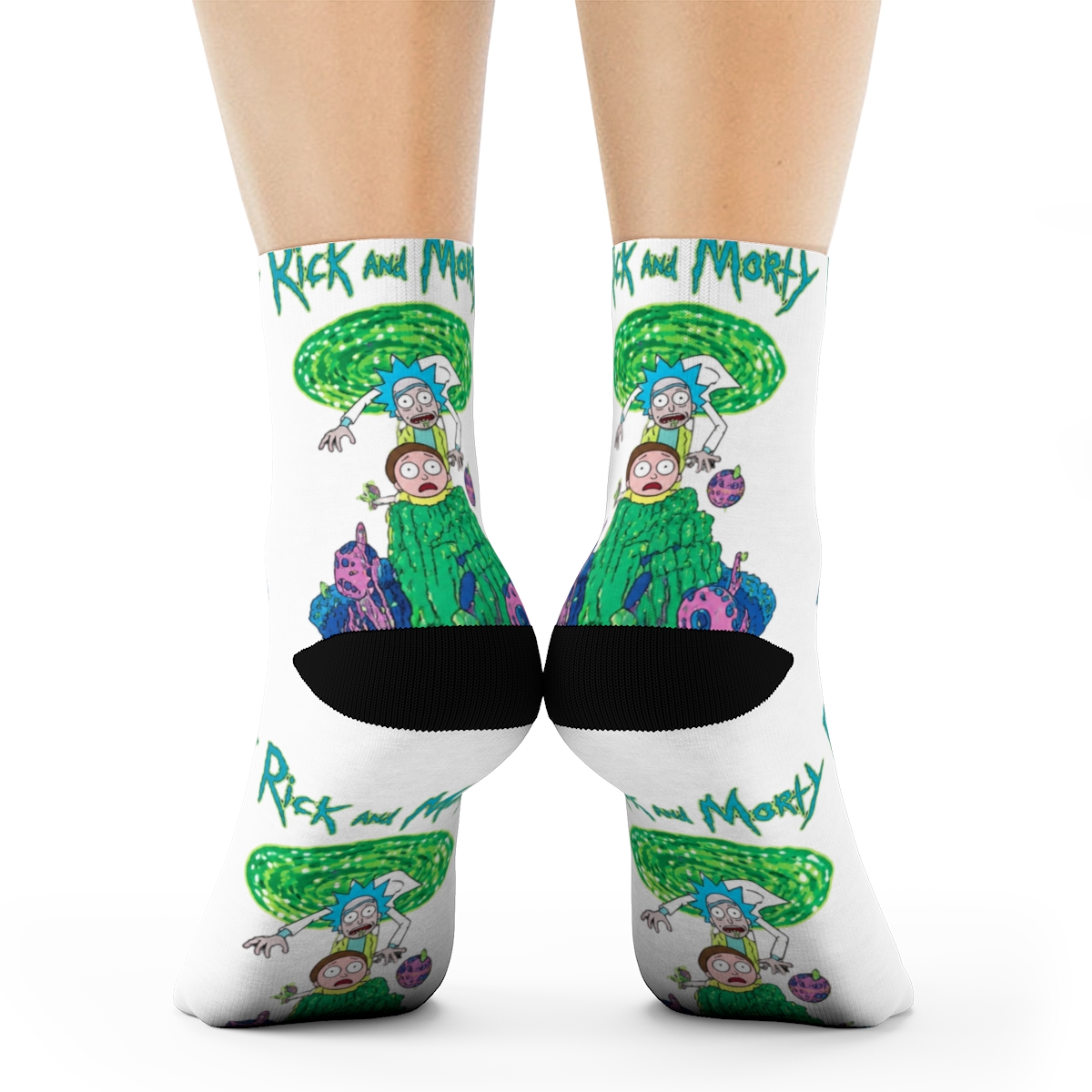 Rick and Morty Portal Rescue Socks - Official Accessories merchandise