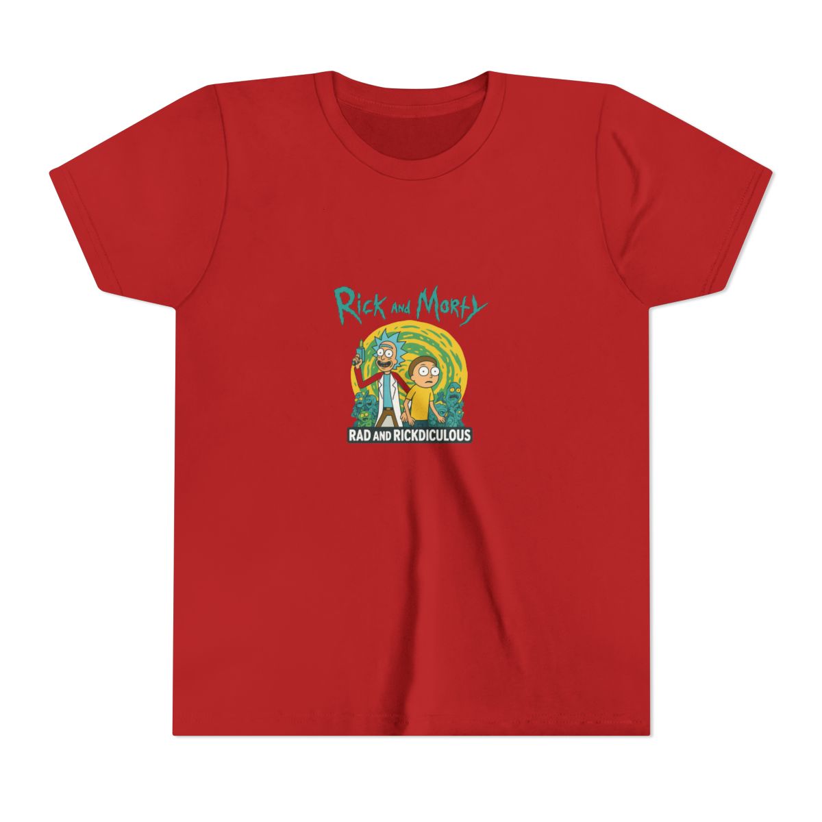 Rick and Morty "Rick and Morty." Kids Tee