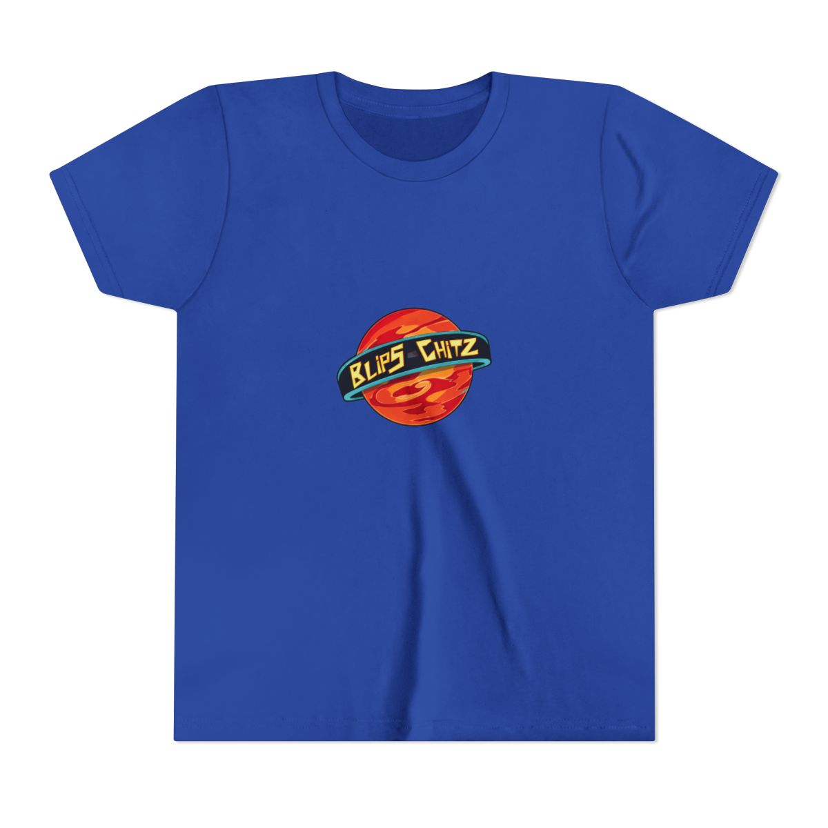 Blips and Chitz Rick And Morty Kids T Shirt - alternate angle 4, merchandise