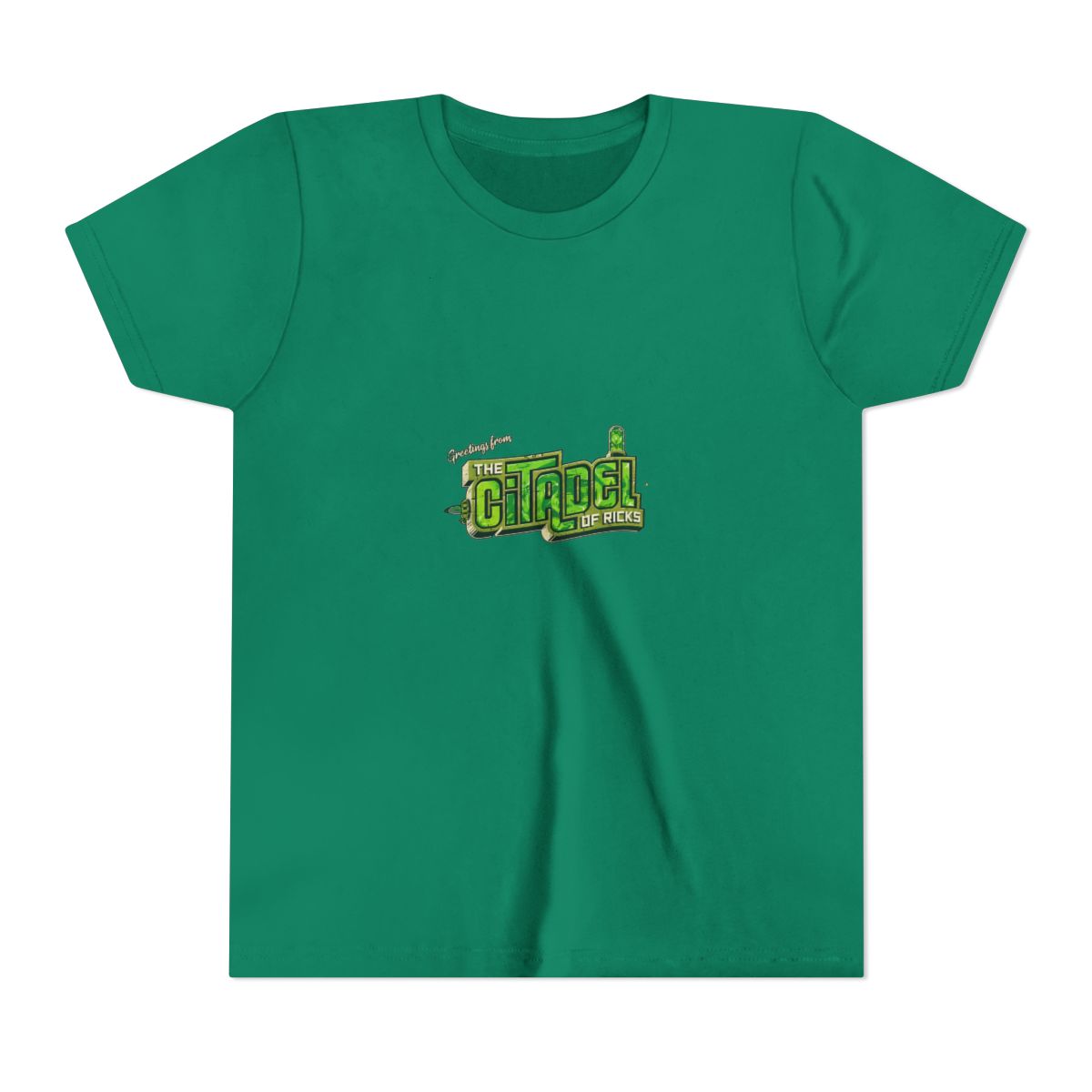 Citadel Of Ricks Kids T Shirt - alternate angle 2, merchandise