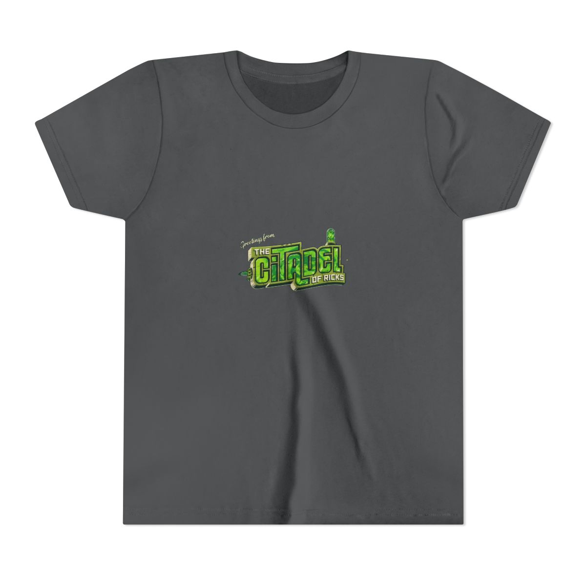 Citadel Of Ricks Kids T Shirt - alternate angle 4, merchandise