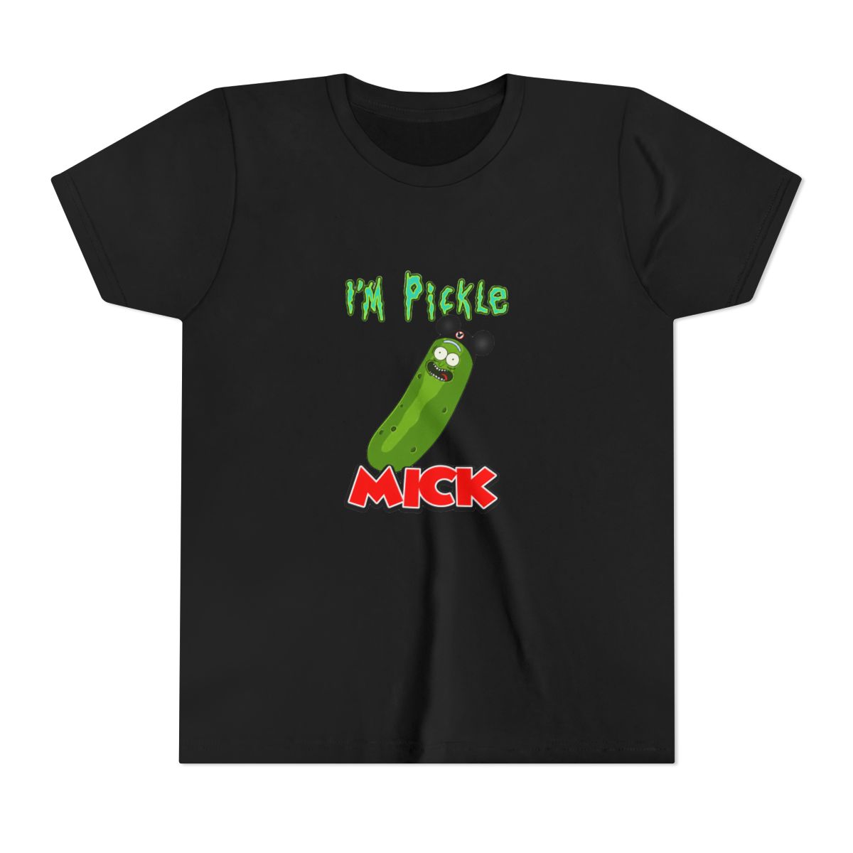 I'm Pickle Mick Mashup Kids T Shirt - alternate angle 3, merchandise