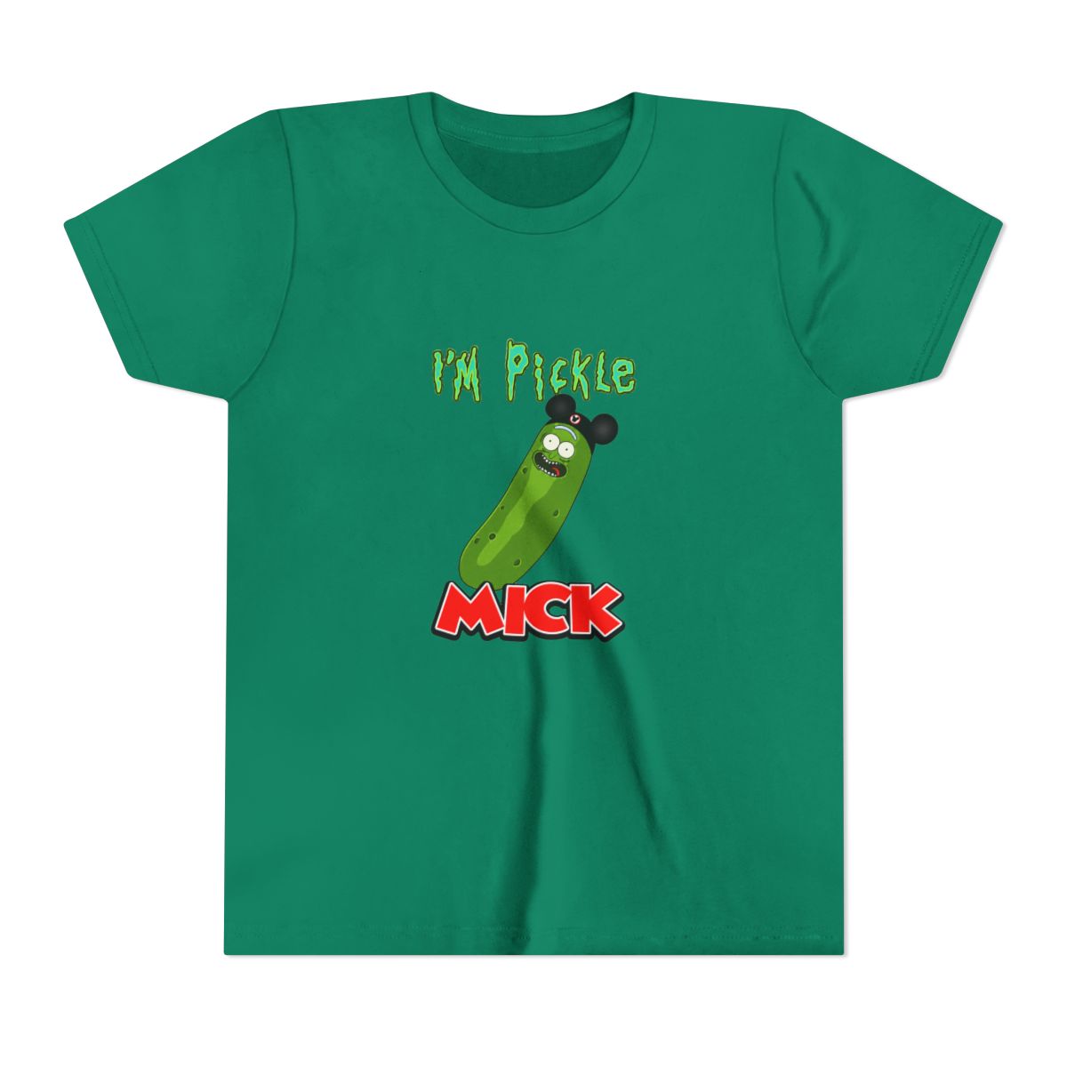 I'm Pickle Mick Mashup Kids T Shirt - alternate angle 5, merchandise