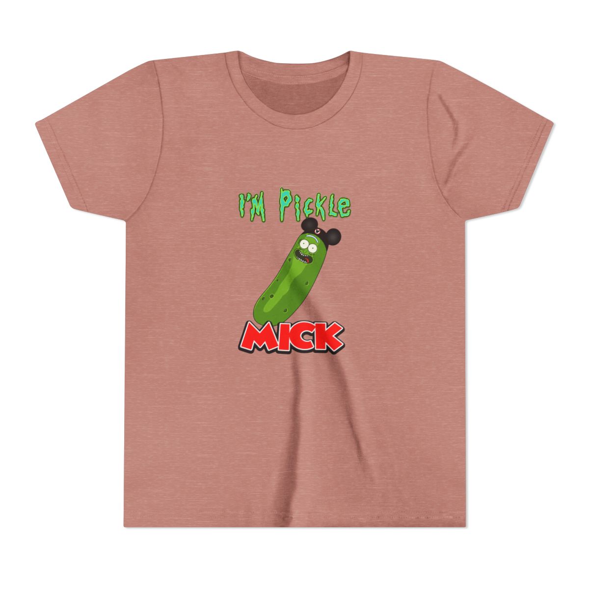 I'm Pickle Mick Mashup Kids T Shirt - alternate angle 2, merchandise