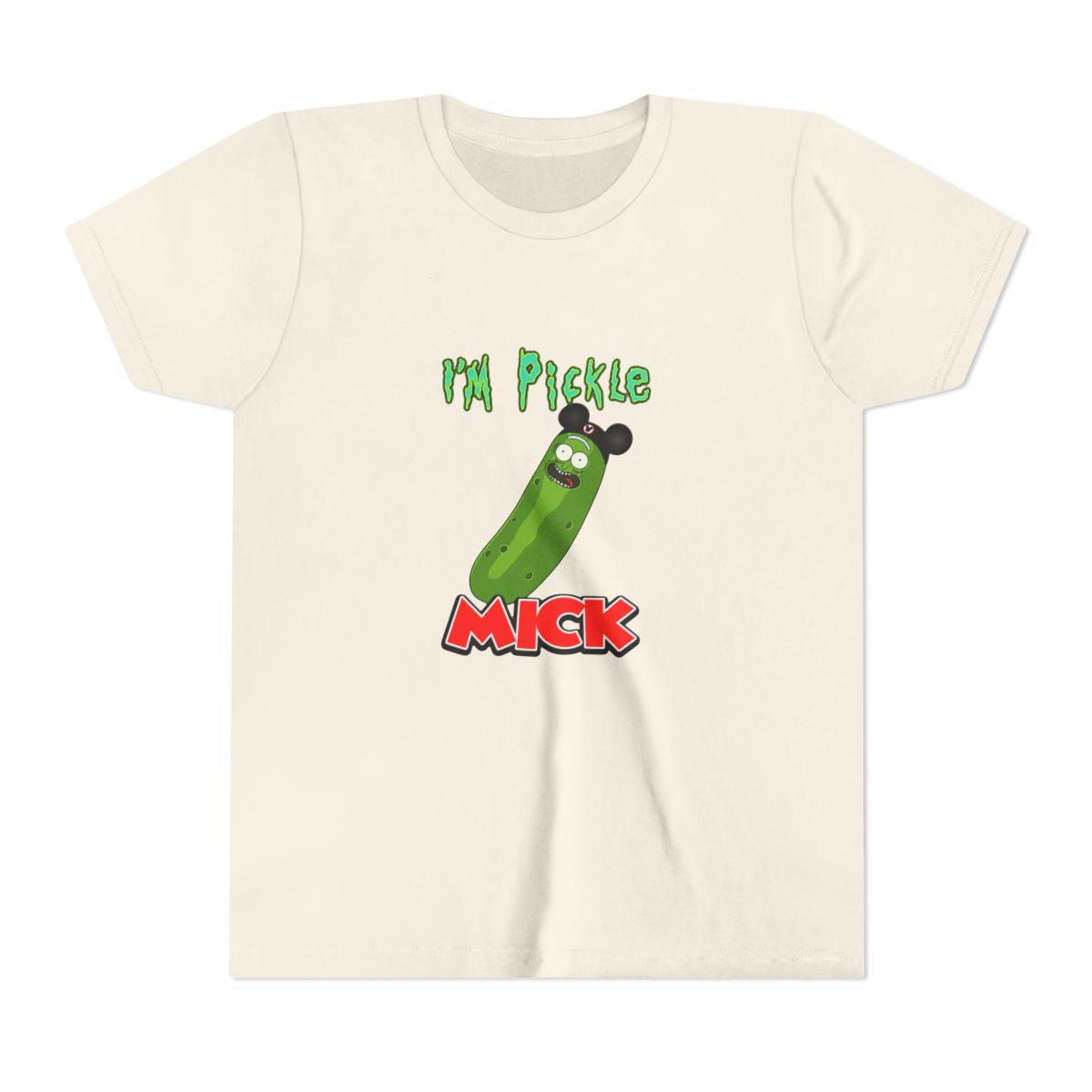 I'm Pickle Mick Mashup Kids T Shirt - alternate angle 4, merchandise