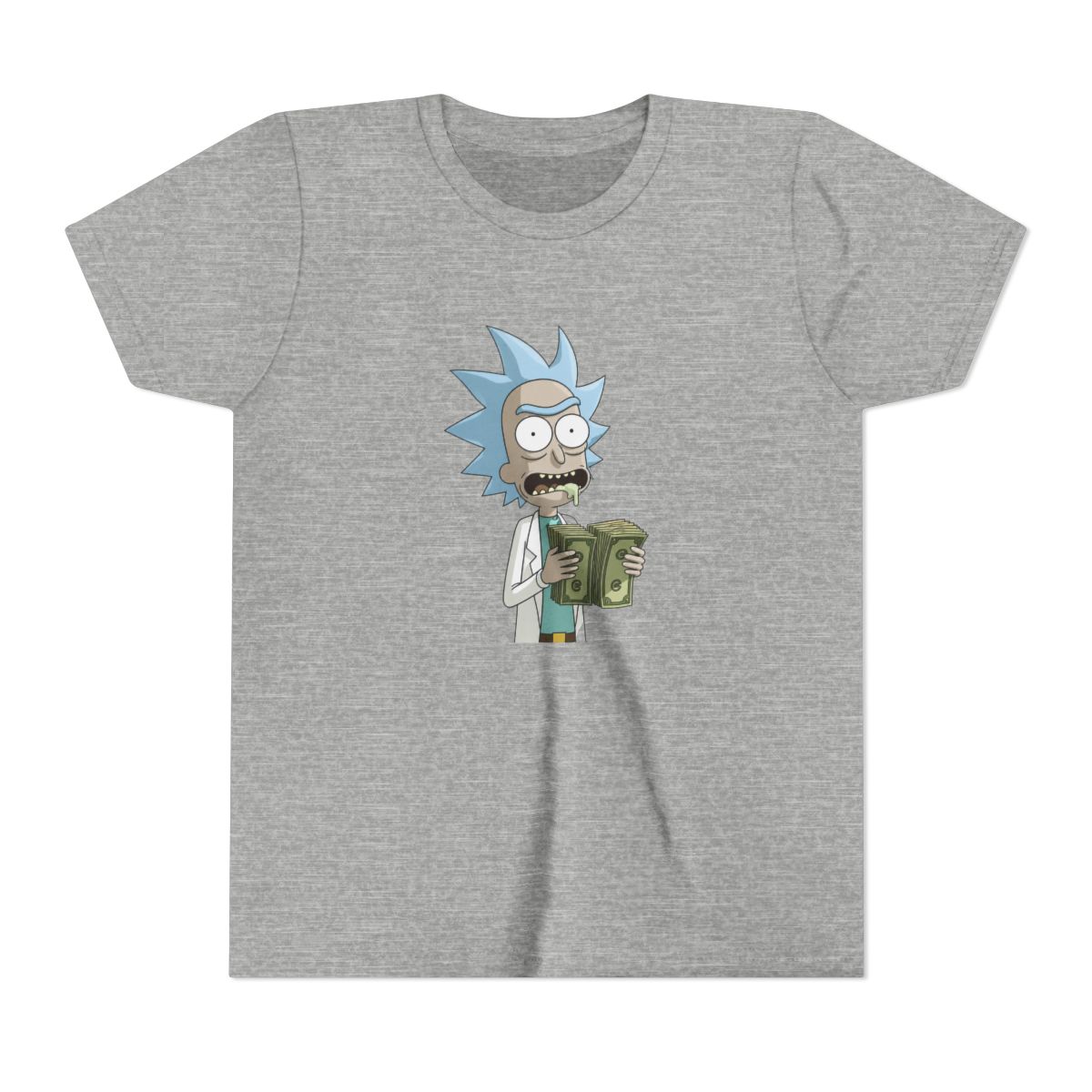 Men’s Rick and Morty Graphic Cotton Kids T Shirt - alternate angle 5, merchandise