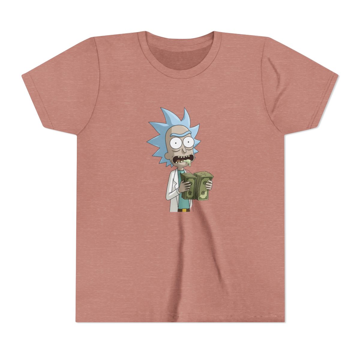 Men’s Rick and Morty Graphic Cotton Kids T Shirt - alternate angle 2, merchandise