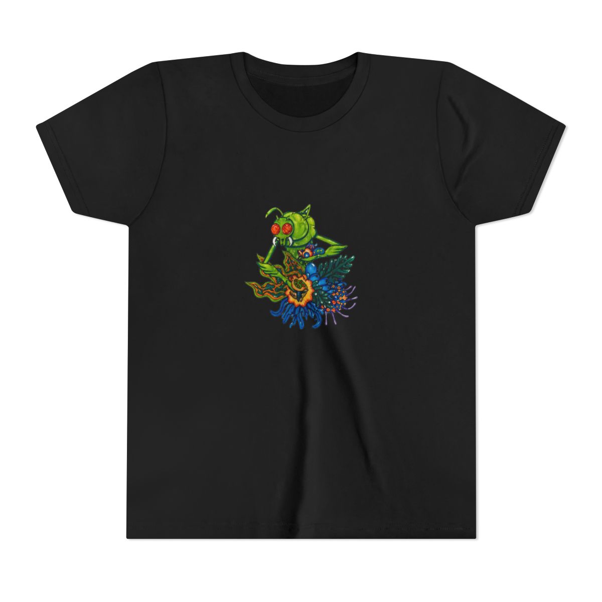 Rick And Morty Gromflomite Kids T Shirt - alternate angle 2, merchandise