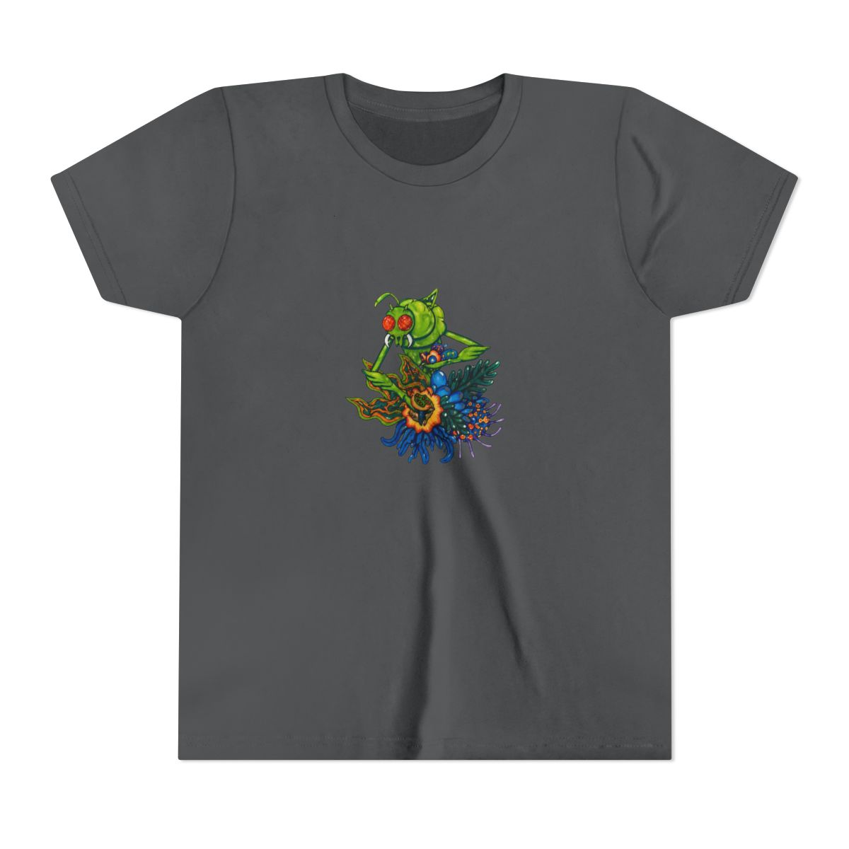 Rick And Morty Gromflomite Kids T Shirt - alternate angle 5, merchandise
