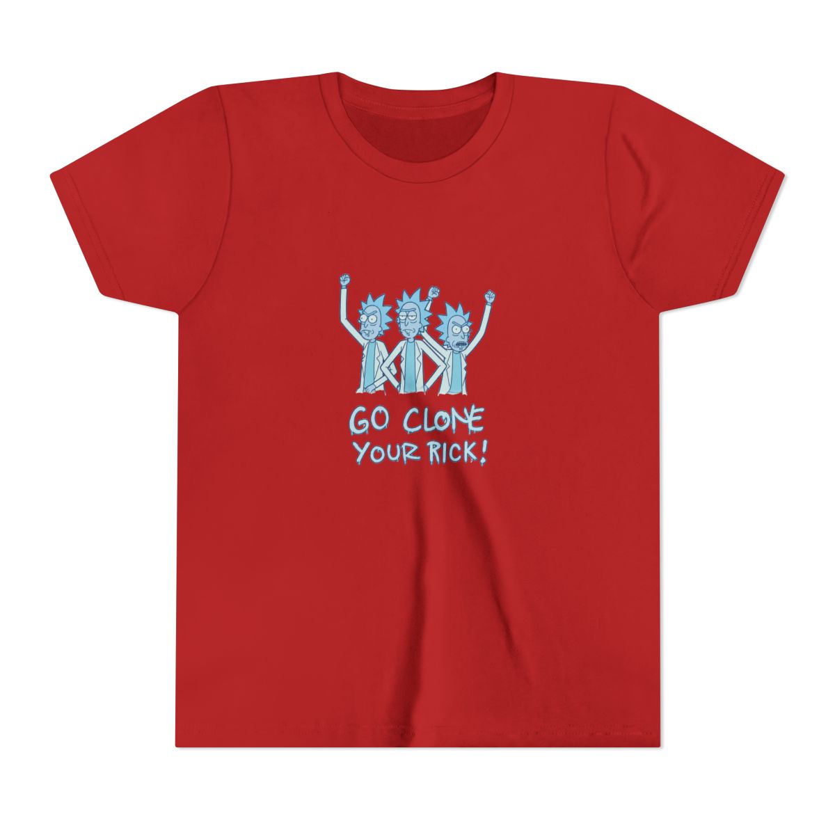 Rick And Morty Hologram Rick Clones Kids T Shirt - Official T-Shirts merchandise
