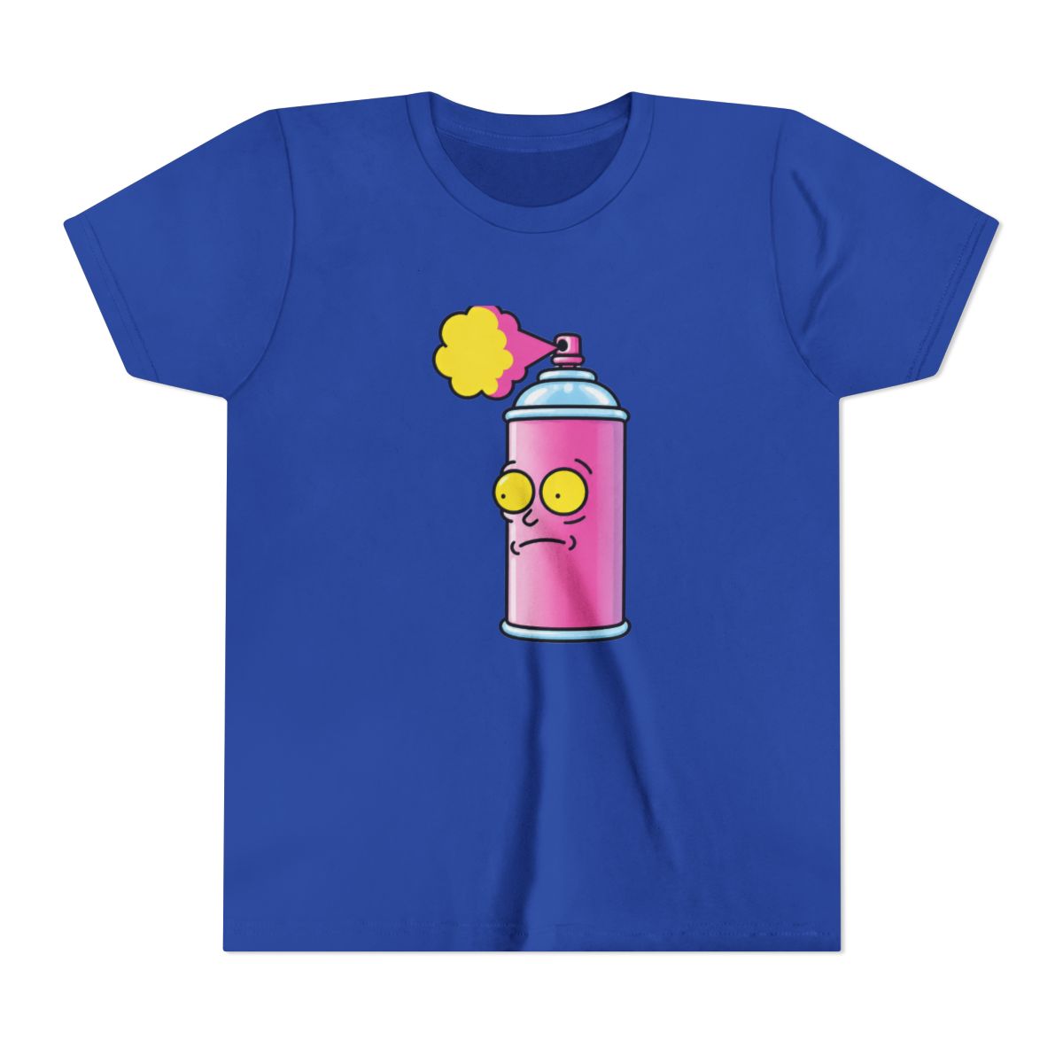 Rick And Morty Spray Can Morty Kids T Shirt - alternate angle 4, merchandise