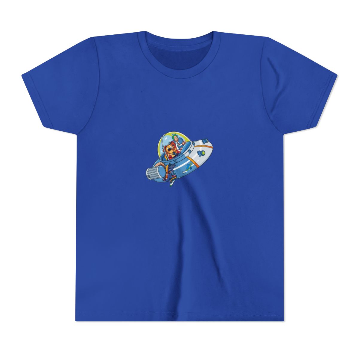 Rick And Morty UFO Kids T Shirt - alternate angle 4, merchandise