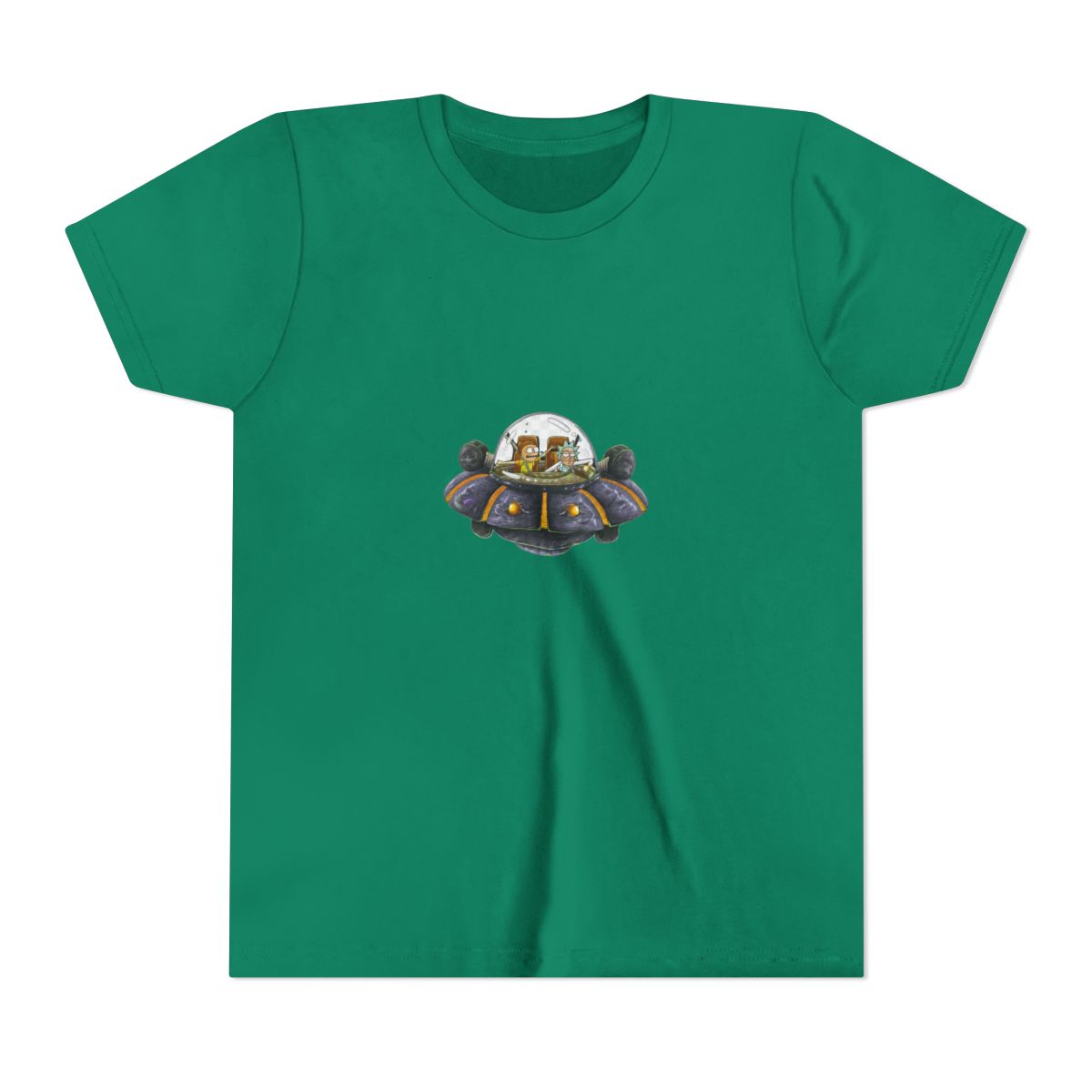 Rick and Morty - Space Cruiser Kids T Shirt black | Elbenwald - alternate angle 2, merchandise