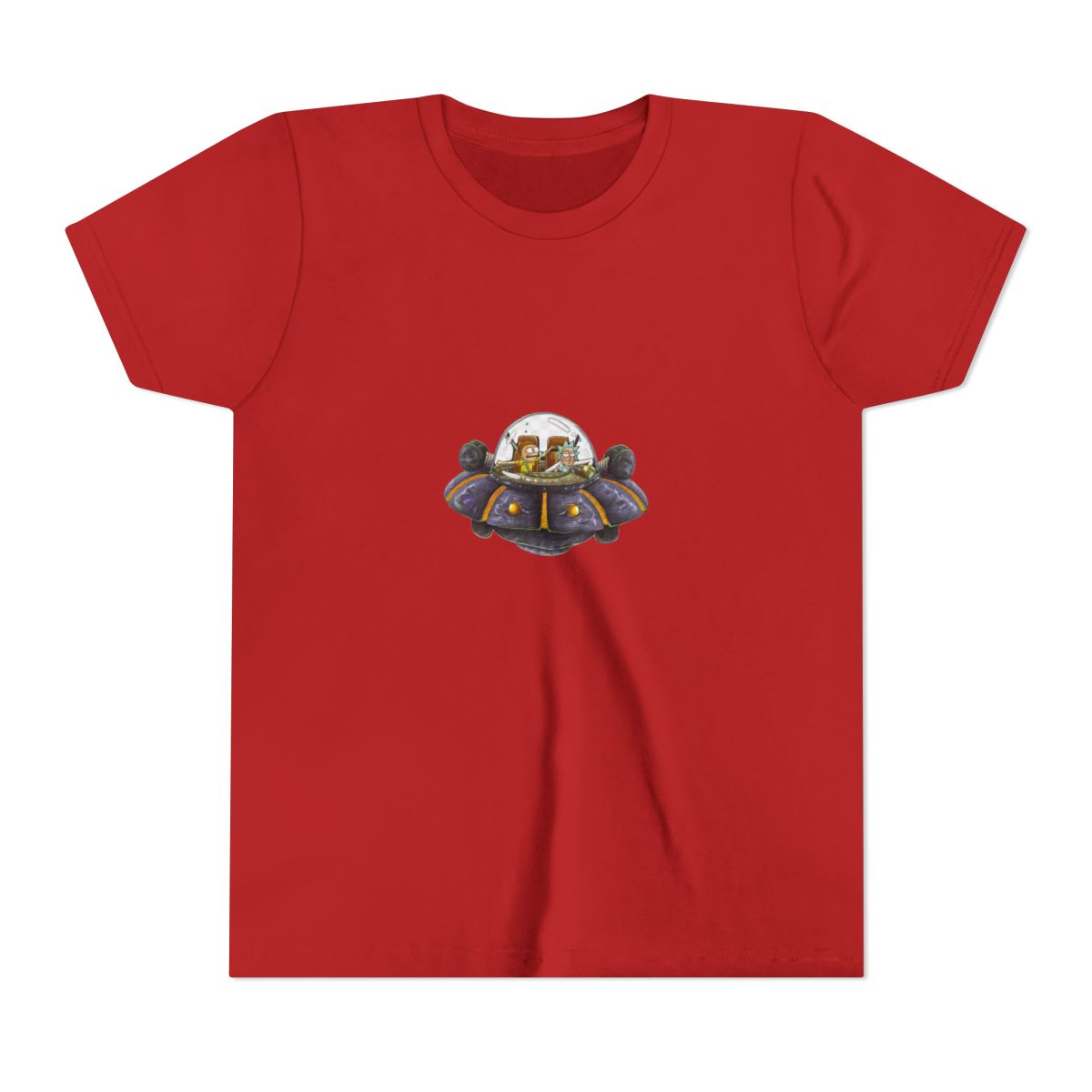 Rick and Morty - Space Cruiser Kids T Shirt black | Elbenwald - alternate angle 5, merchandise
