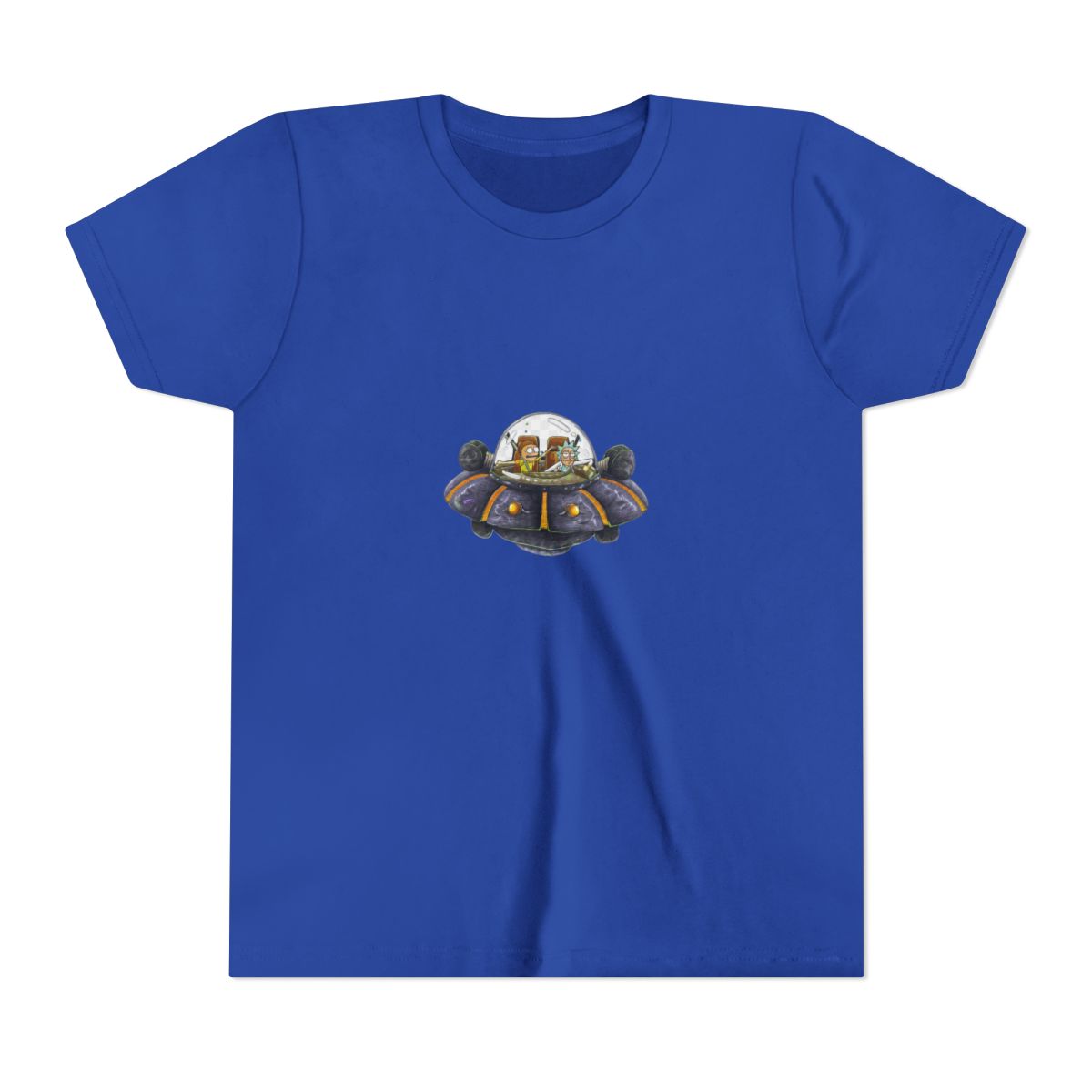 Rick and Morty - Space Cruiser Kids T Shirt black | Elbenwald - alternate angle 3, merchandise