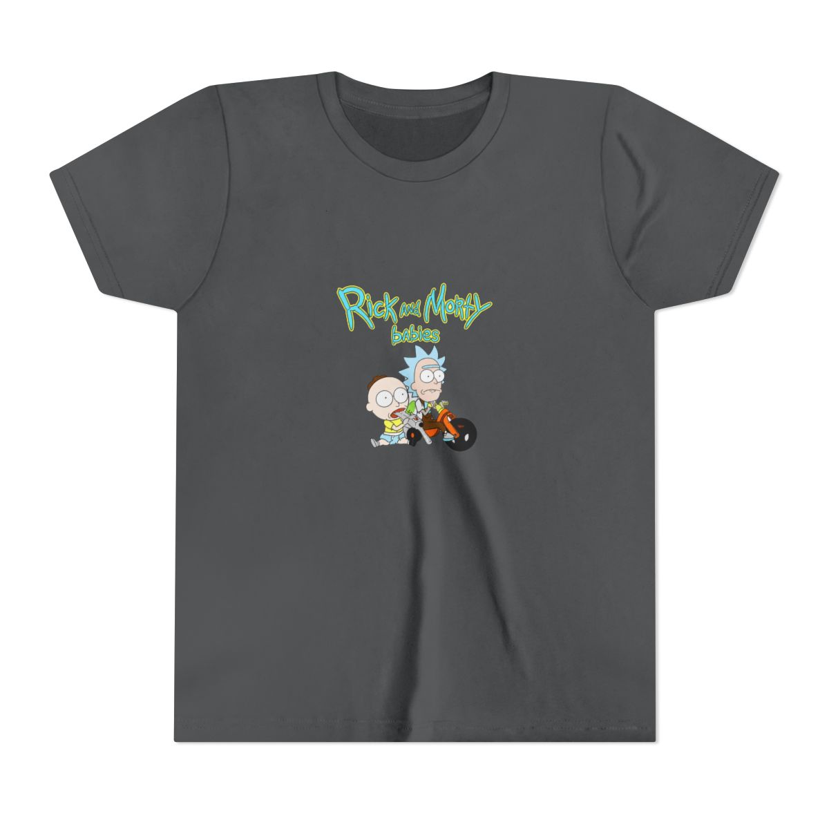 Rick and Morty Babies Kids T Shirt - alternate angle 5, merchandise