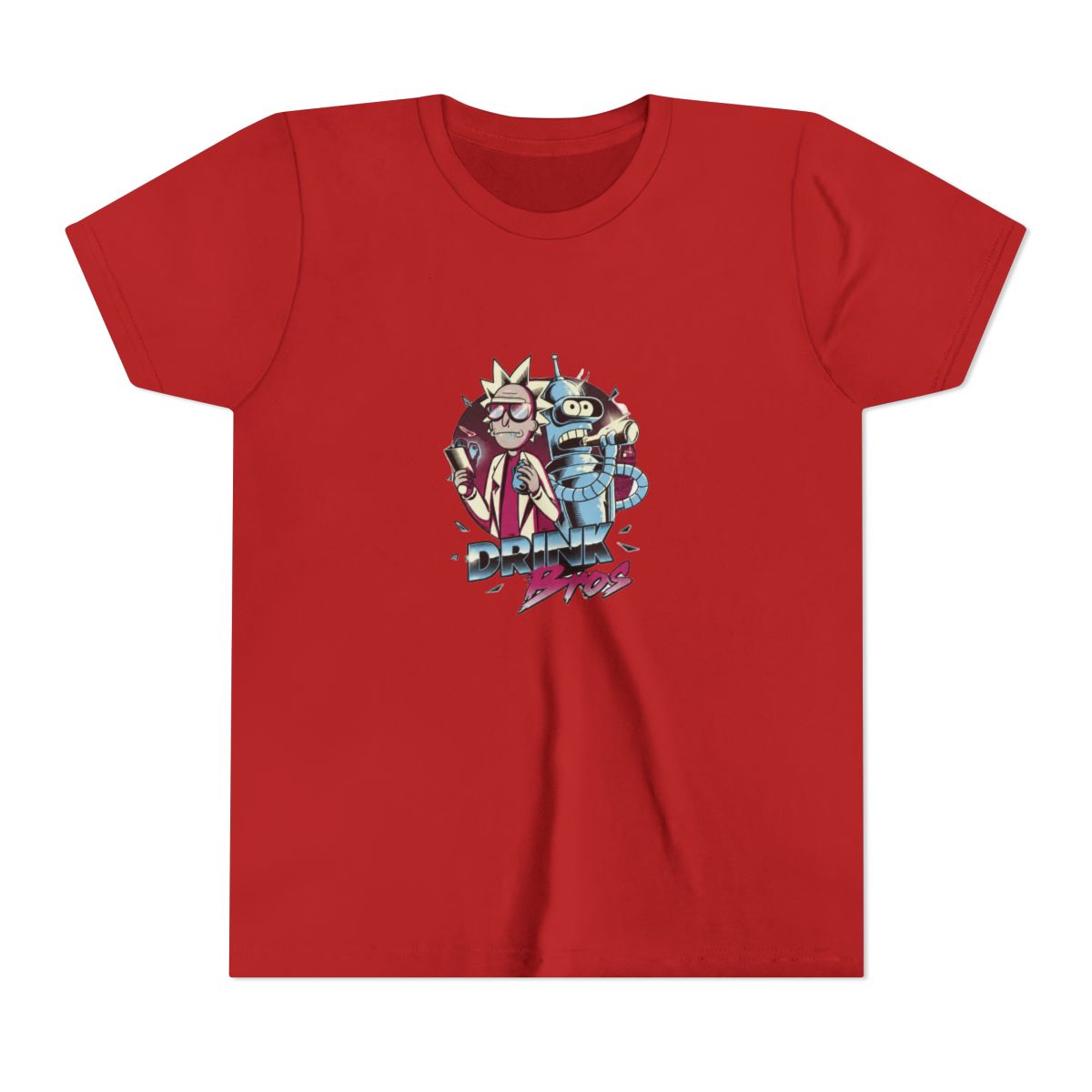 Rick and Morty Futurama Kids T Shirt - alternate angle 5, merchandise