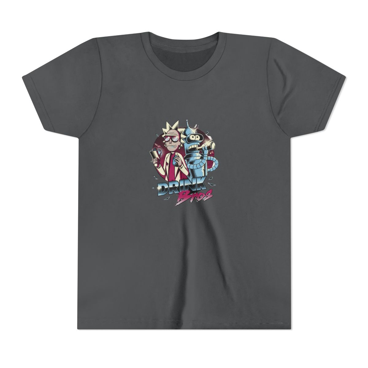 Rick and Morty Futurama Kids T Shirt - alternate angle 4, merchandise