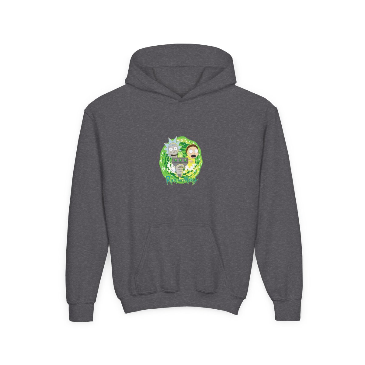Rick and Morty Graphis Print Kids Hoodie - alternate angle 4, merchandise