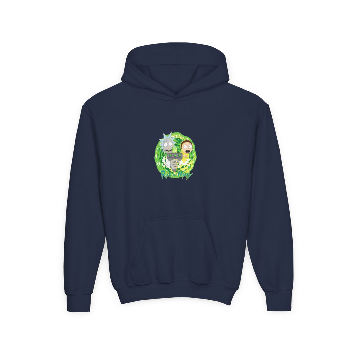 Rick and Morty Graphis Print Kids Hoodie - Rick and Morty official Hoodies merch