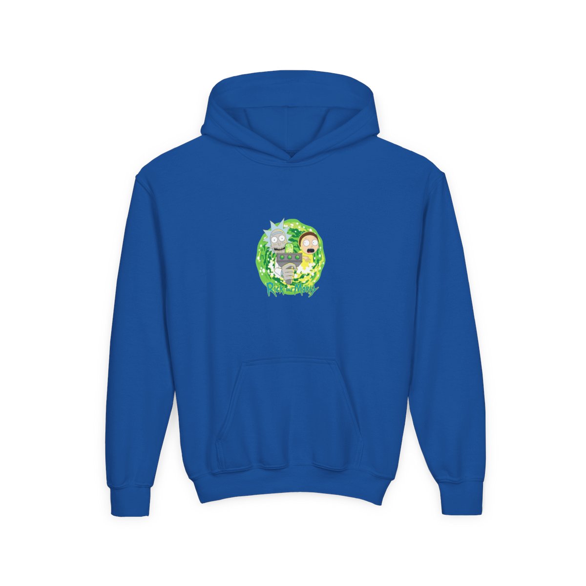 Rick and Morty Graphis Print Kids Hoodie - alternate angle 5, merchandise