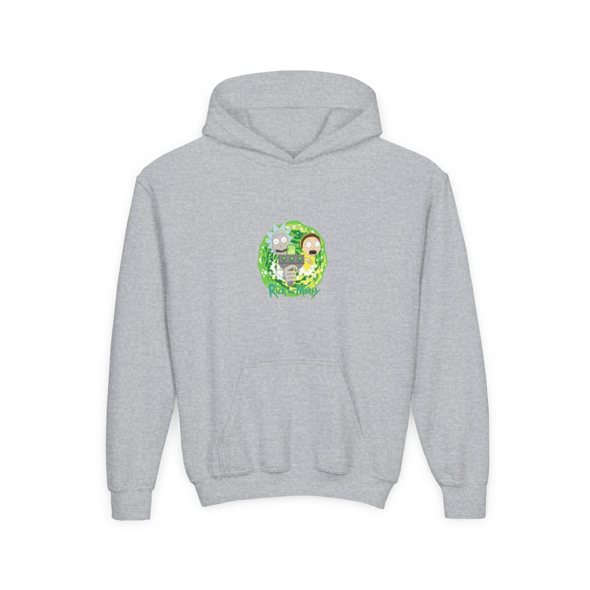 Rick and Morty Graphis Print Kids Hoodie - alternate angle 2, merchandise