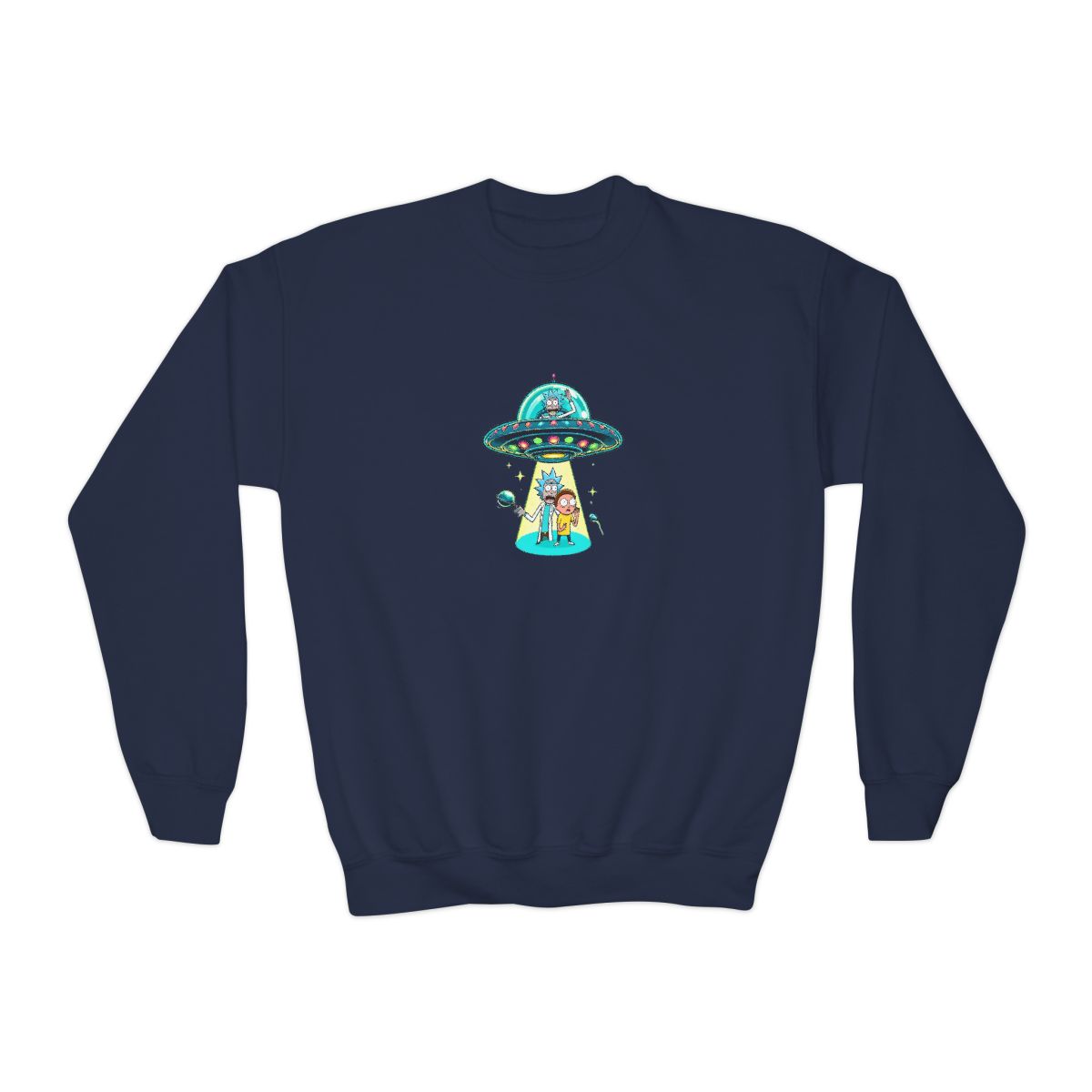 Rick And Morty In Ufo Best Love Kids T-Shirts - Official Sweatshirts merchandise