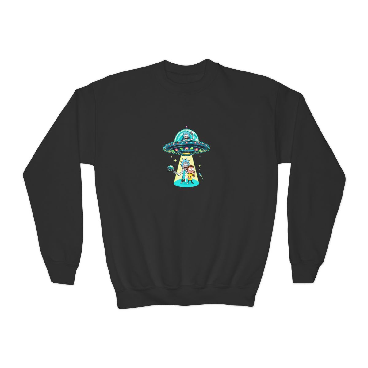 Rick And Morty In Ufo Best Love Kids T-Shirts