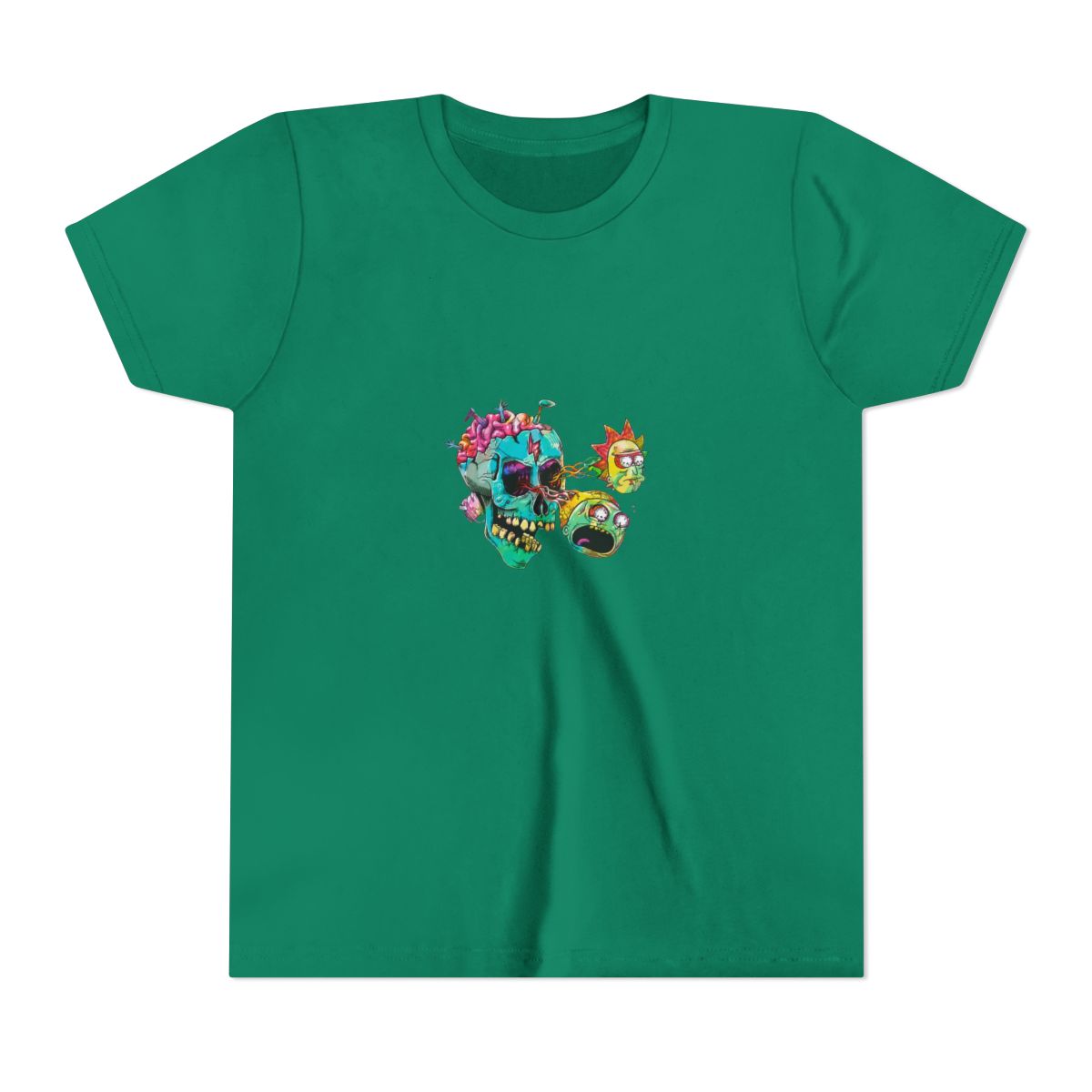 Rick and Morty New Design Kids T Shirt - alternate angle 2, merchandise