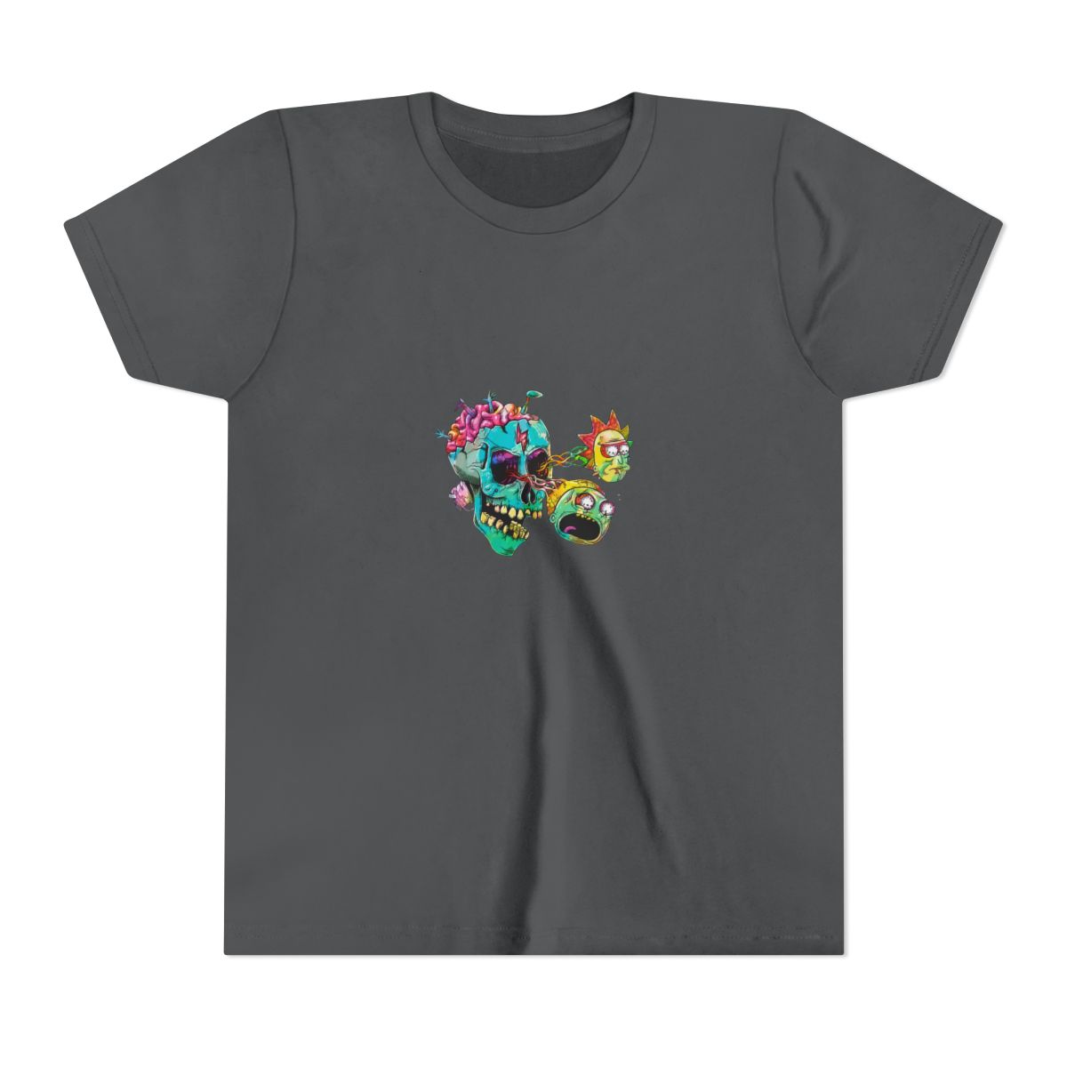 Rick and Morty New Design Kids T Shirt - alternate angle 4, merchandise