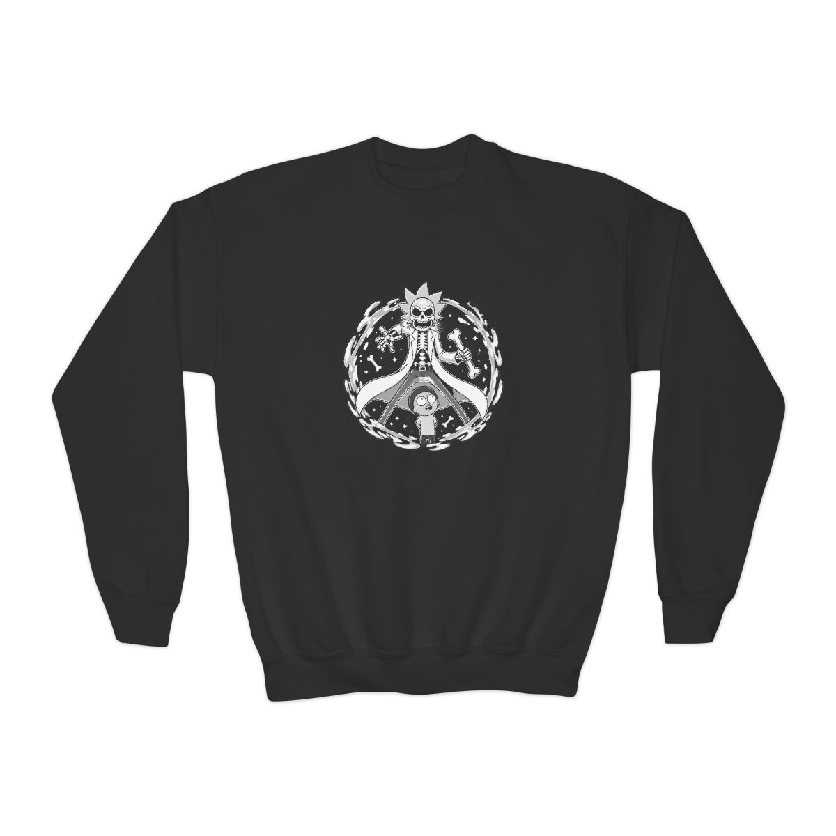 Soul Bone Kids T-Shirts | Rick and Morty - alternate angle 2, merchandise