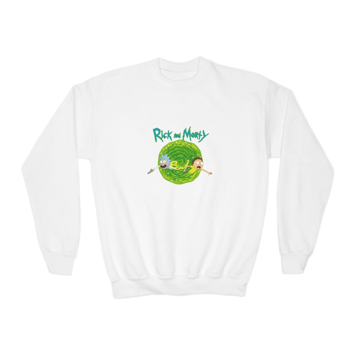 Rick and Morty Crewneck 2 - alternate angle 2, merchandise