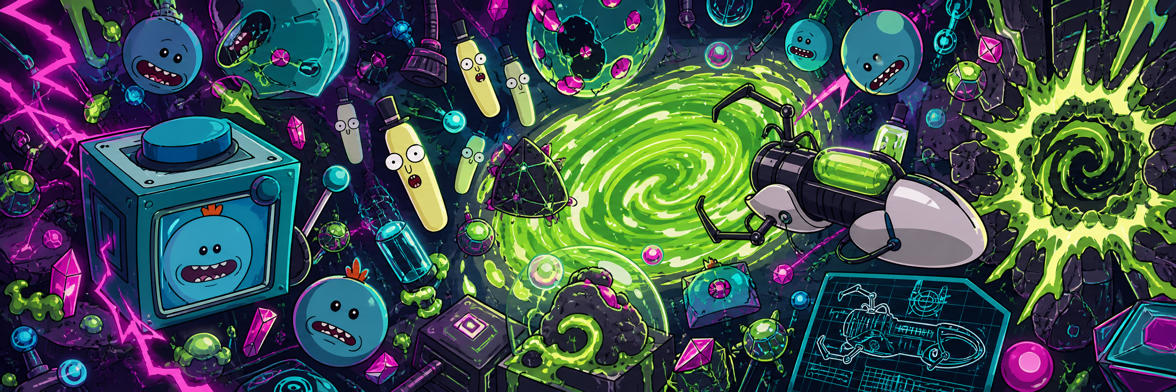 Rick and Morty fan merchandise